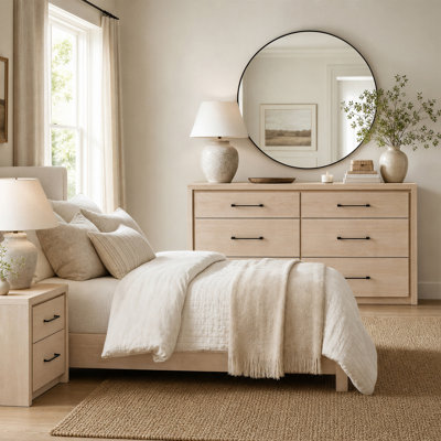 Ensemble de table de chevet et commode Winslet