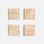 Travertine 4x4 Filled Brushed Vein Cut Tile-928901507