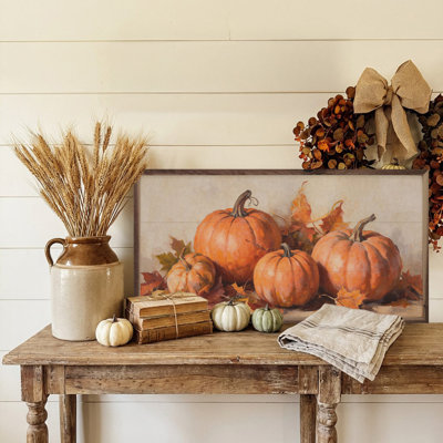 Classic Harvest Pumpkin Still Life