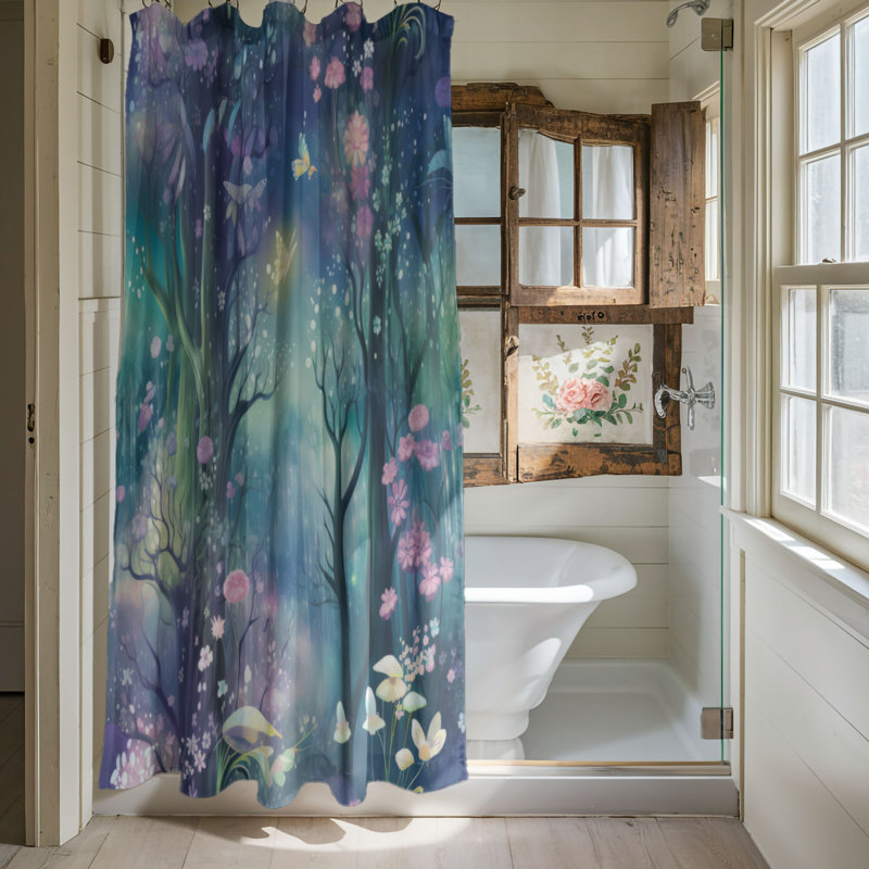 Forest Joy - Premium Shower Curtain, 74"H x 71"W