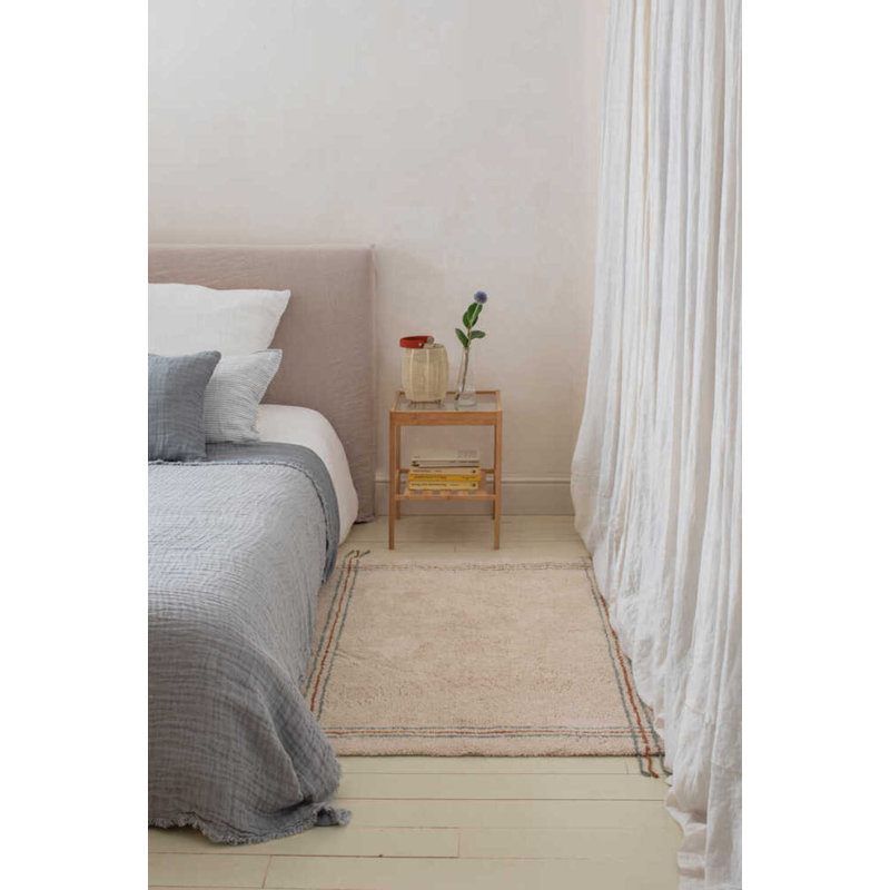 Washable Rug Cuisine Natural, Runner 2'7" x 7'6"