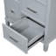 Meuble-lavabo de 30 po avec lavabo en céramique et tiroir escamotable-2011721938