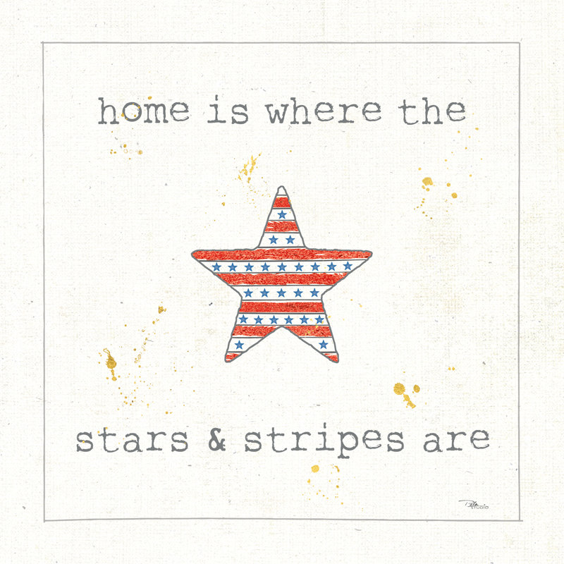 USA Cuties IV by Pela Studio - Wrapped Canvas Art Prints, 91cm H x 91cm W x 3.8cm D