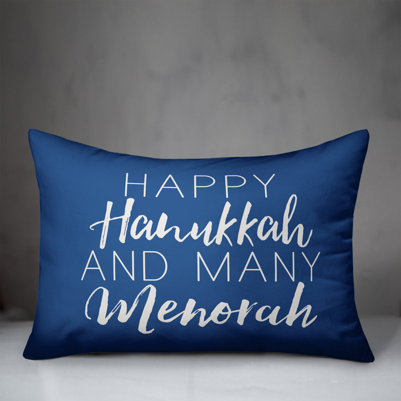  Coussin Many Manyorah, Housse de coussin seulement - sans coussin