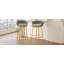 Tabouret de bar pivotant Cecilia-106374663