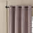Deavion Velvet Solid Color Metal Grommets Room Darkening Curtain Panels-1226459474-1226459499