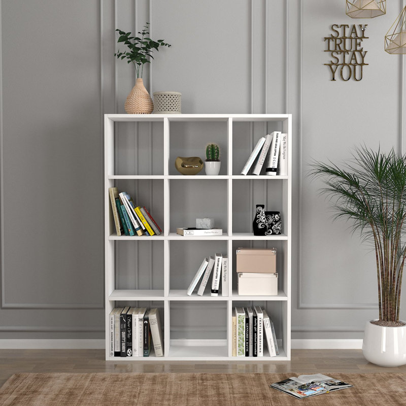 124.2cm H x 93.6cm W Cube Bookcase
