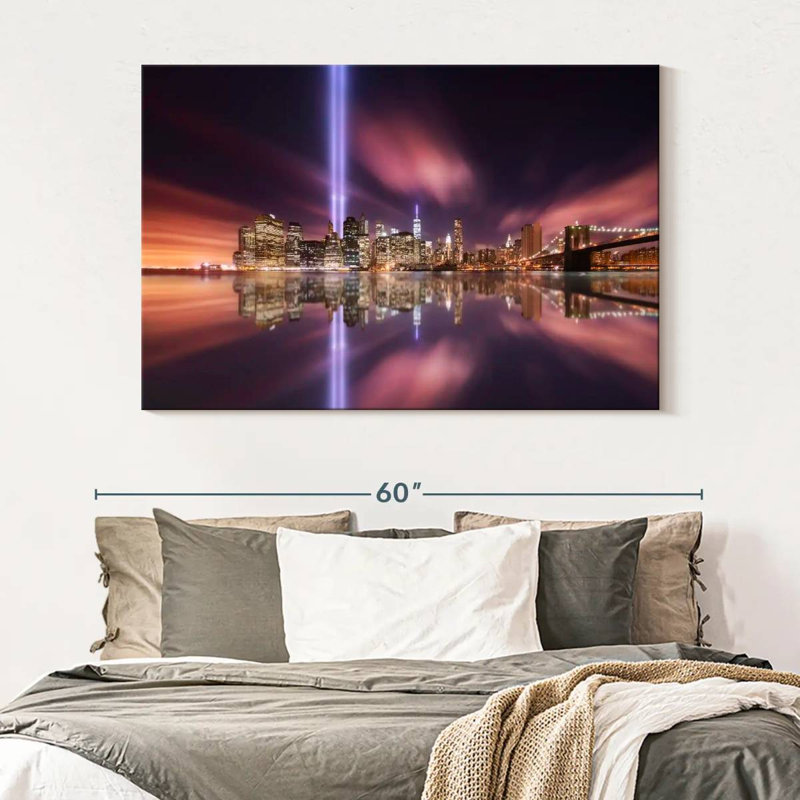 Sireci Ground Zero Skyline, 34" H x 51" W