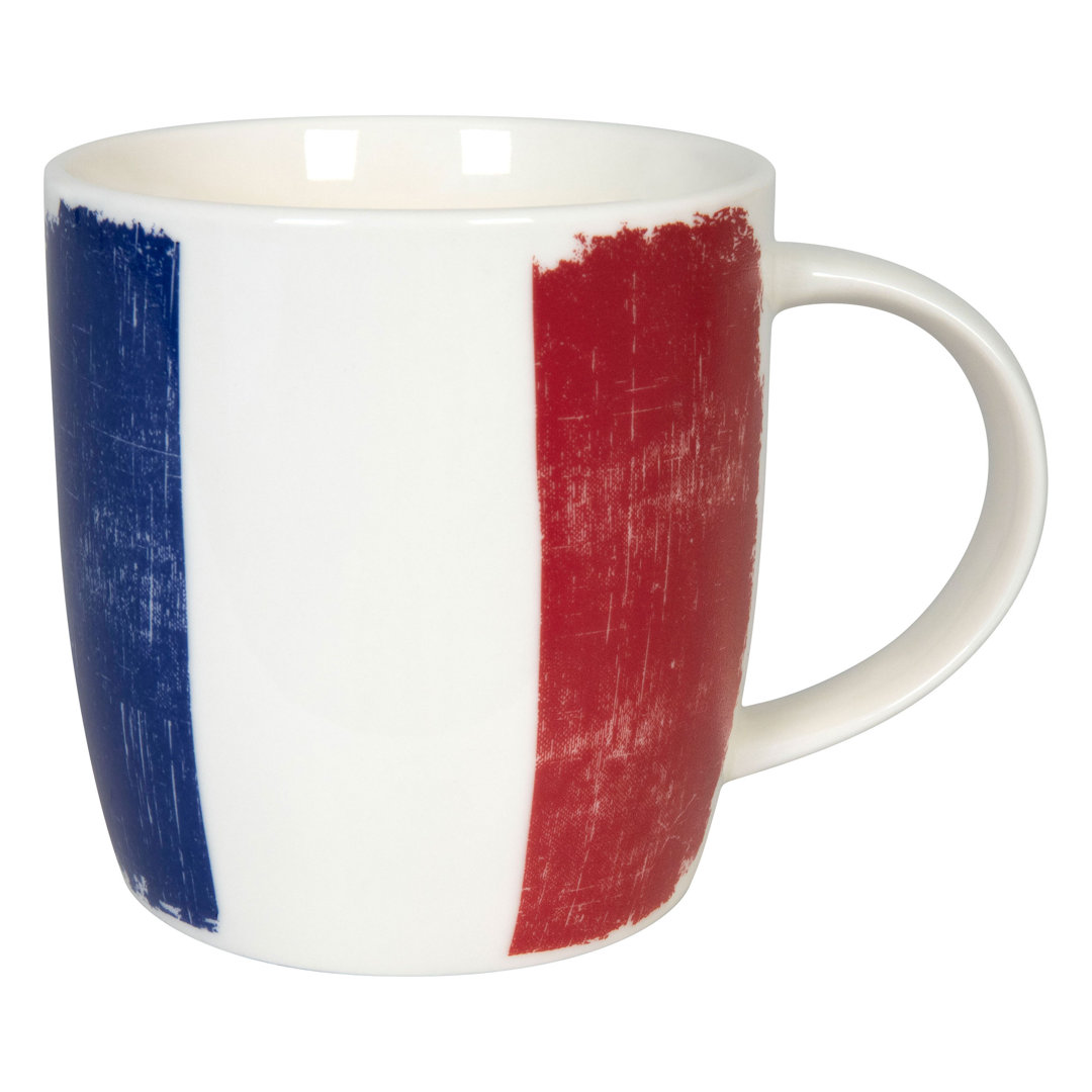 Becher Vintage Flag Frankreich