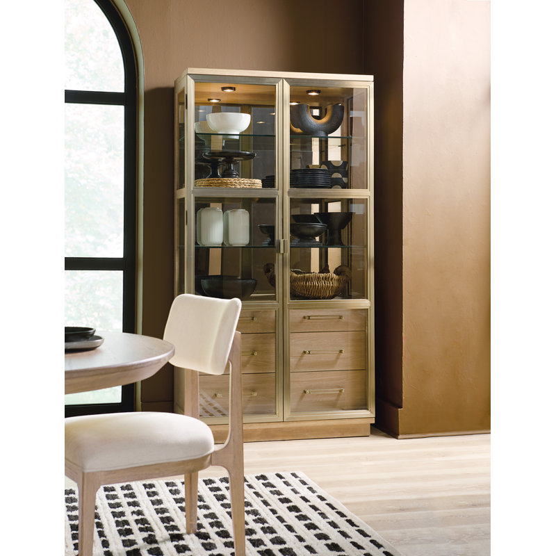 Banyon Bay Lighted China Cabinet
