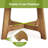 47.24" Round Solid Wood Dining Table