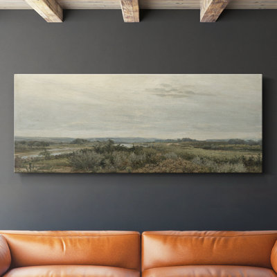 Série paysage - DCXV - Toile tendue avec châssis - Prêt à accrocher
