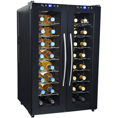ESI Enterprises Dual Zone 24'' Built-In 32 Bottle Wine Refrigerator