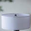 Lampe de table ronde à quatre niveaux avec abat-jour requis