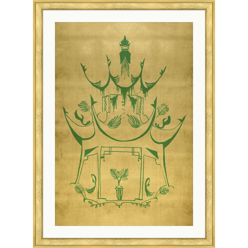 Royal Pagoda 1 Print by Lillian August