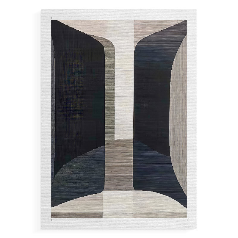 Série ABSTRACT DCLIX - Impression sur toile seulement - NON CADRE, H 18 po x l 12 po