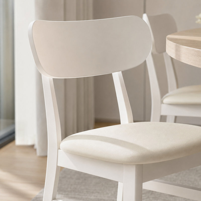Ensemble de 2 chaises de salle à manger 22 po avec sièges rembourrés
