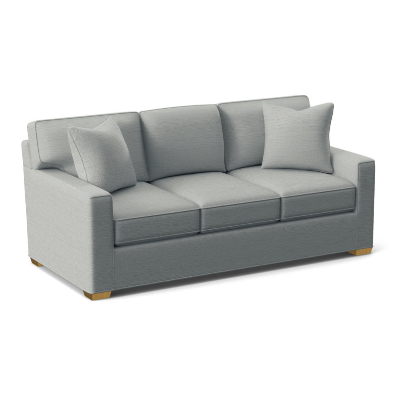 Gramercy Park Sofa, Honey Finish, Stone Crypton Performance; 0884-83
