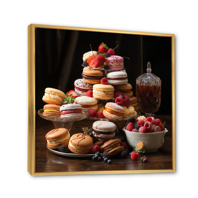 Sweet Pastries VI - Desert Canvas Prints