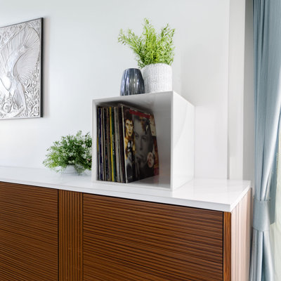 Plastic / Acrylic 10cm H Media Shelves