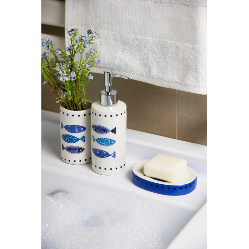 Ceramic Bathroom Accessory Set