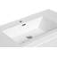 Meuble-lavabo flottant 36 po avec lavabo, meuble-lavabo mural moderne 36 po avec lavabo en résine et tiroirs à fermeture en douceur