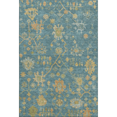 Premium Machine Washable Alaina AMF1930 Global Rug