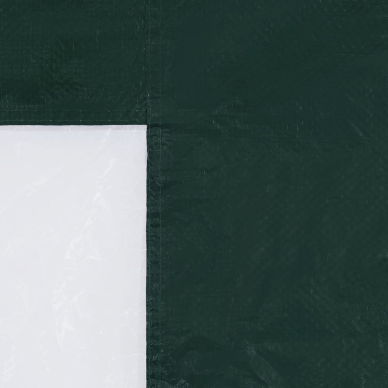 Louviers Dakota Fields Plastic Side Wall for Gazebo, Green