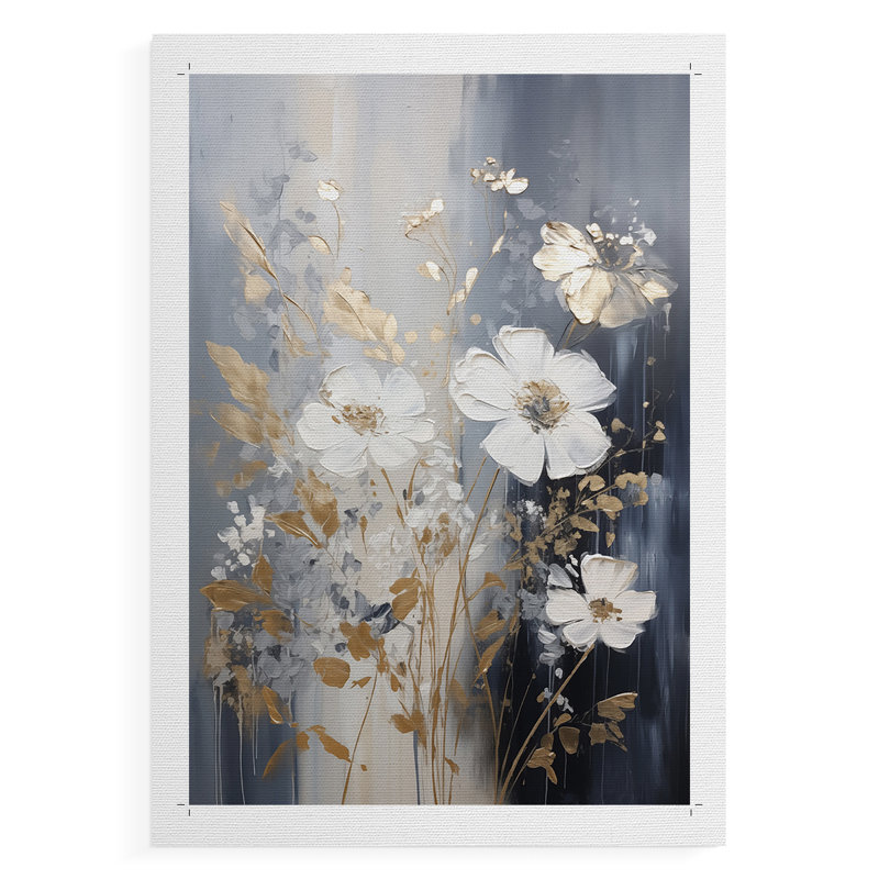 FLORAL Series CCCCIX - Impression sur toile seulement - NON-CADRE