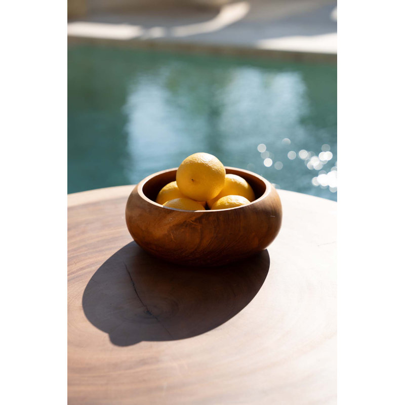 The Teak Root Fruit Bowl