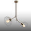 Lustre géométrique moderne en métal 2 lumières-402062897