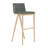Saddle Upholstered Counter Stool with Metal Frame-26099157