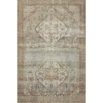 Loloi Xhevat Sage / Multi Area Rug feat. Cloudpile