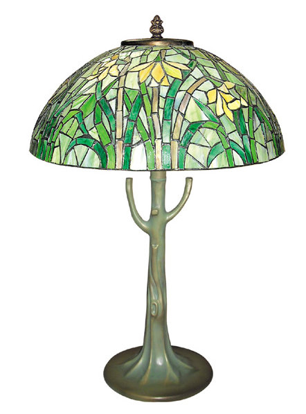 Lampe de table jonquille 23 po