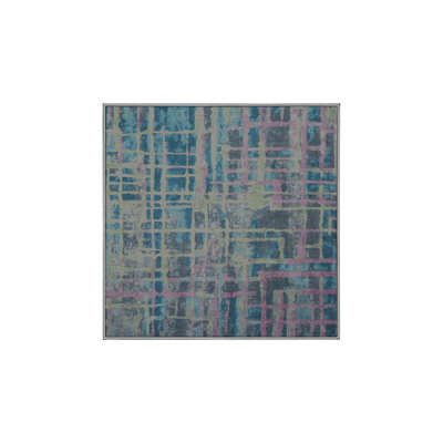 Tapis gris lavable à la machine
