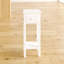 Side Table with Drawer White