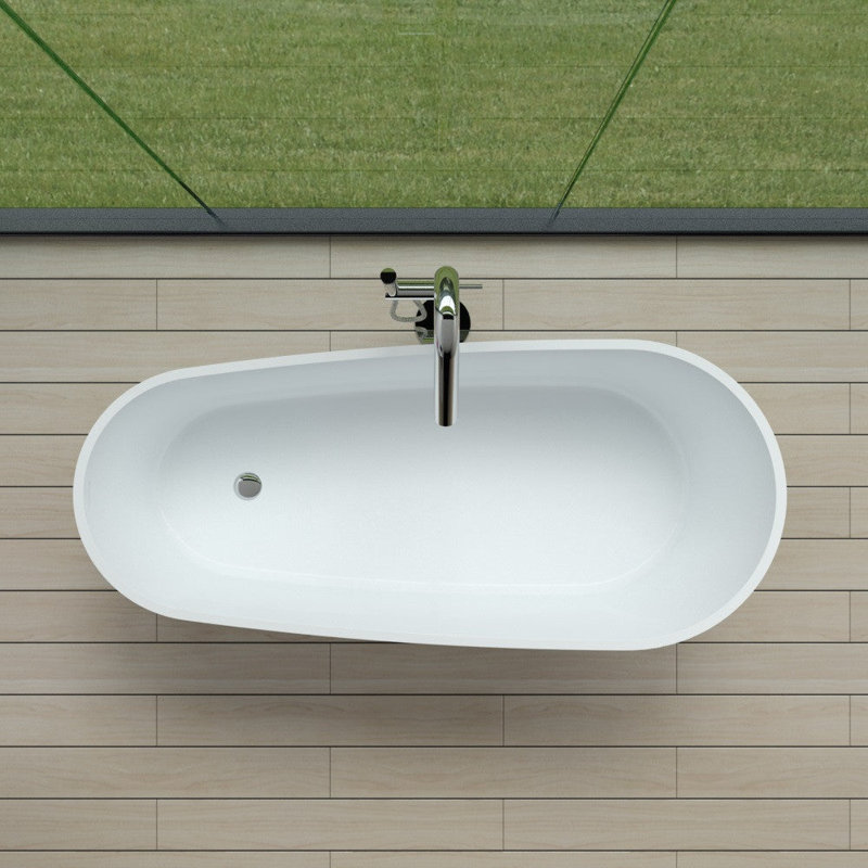 SW-161 (67 x 29), Blanc lustré