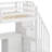 Jaxsten Twin Size Loft Bed Frame with Built-in Desk and Double Storage Drawers-732394397