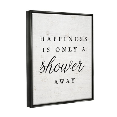 «Happiness Only A Shower Away» par Lil 'Rue, impression
