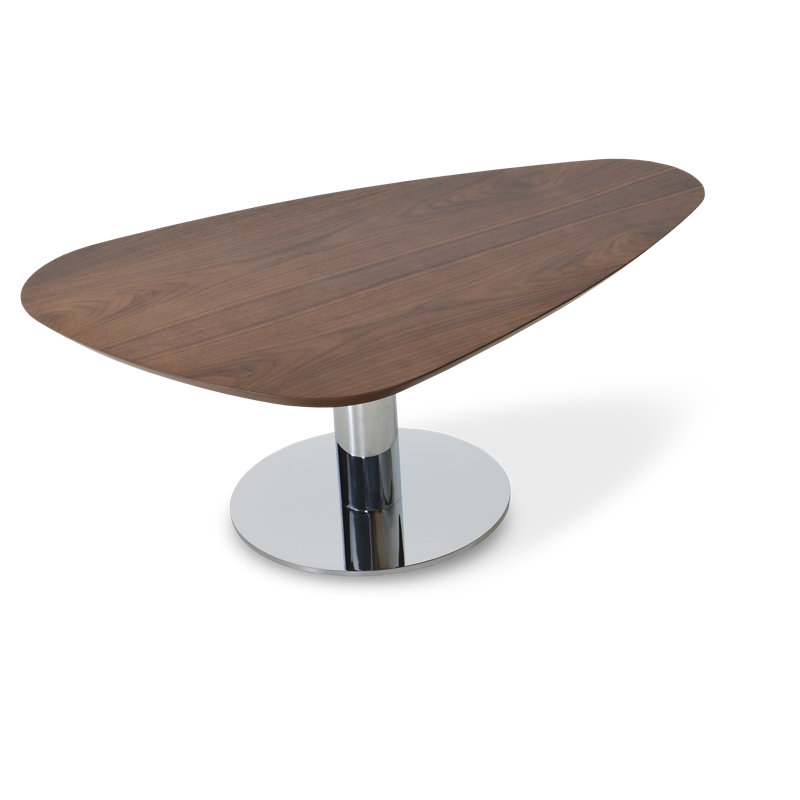 Island Pedestal Coffee Table
