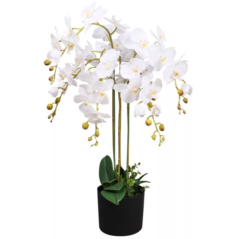 85 cm H Artificial Orchid