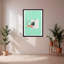 Pop Art & Retro "Laundry Quest" Framed Print Wall Art-37323101