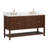 59.9 " W Freestanding Standard Free Standing 2 Double Vanity Bathroom Vanity With White Quartz Top