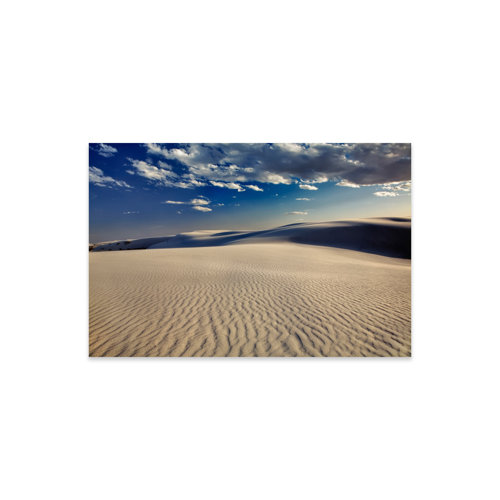 Dovecove Rippled Dunes, White Sands National Monument, Tularosa Basin ...