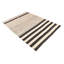 Tapis noir et blanc Noor