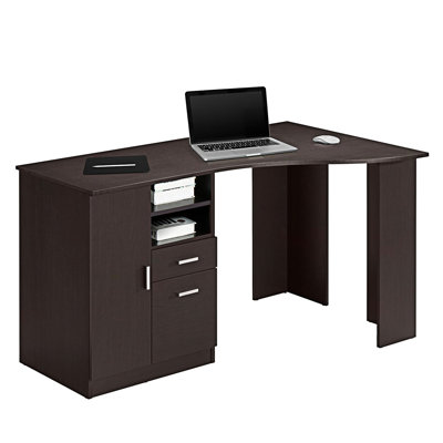 Bureau avec rangement classique Techni Mobile