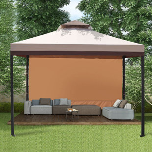 10 pi. x 10 pi Pavillon de jardin en métal