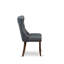 9-piece Modern Dining Table Set includes a Kitchen Table and 8 Platinum Grey Polyester fabric Dinner Chairs with Button tufted Back - Antique Walnut Finish-1793251551-1778855434