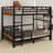 Separable Bunk Beds,With Raised Security Fence-256673556