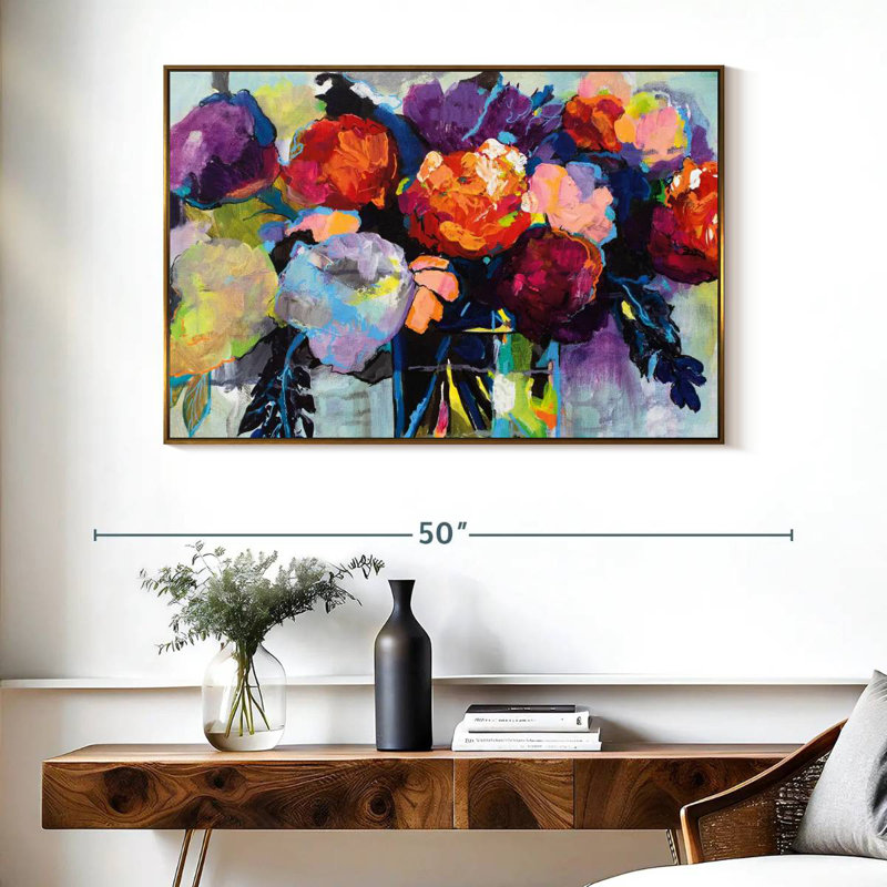 Birthday Celebration, Floating Frame Gold, 40" X 27"